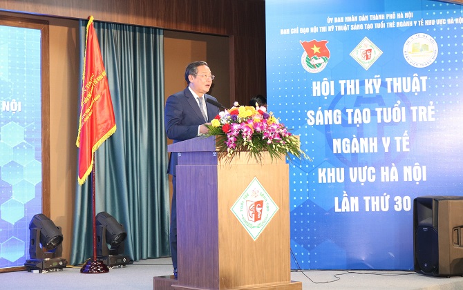 Tổng kết Hội thi Kỹ thuật sáng tạo tuổi trẻ ngành Y tế khu vực Hà Nội lần thứ 30